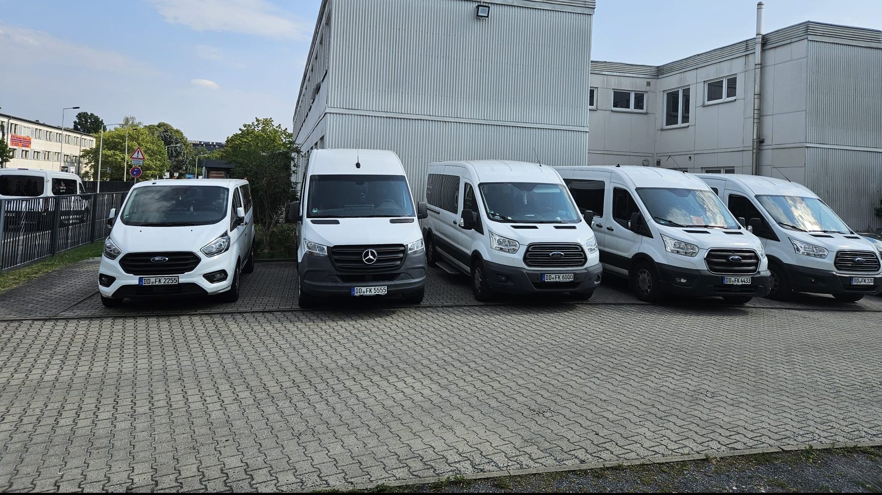 Die Fahrzeugflotte von Fahrdienst Kirsch